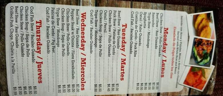 My Family Deli - Woodland Park, NJ menu_pic