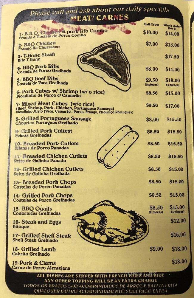 European Grill and BBQ - Clifton, NJ menu_pic