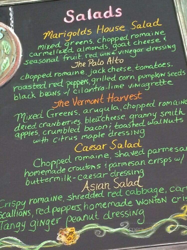 Marigolds - Summit, NJ menu_pic