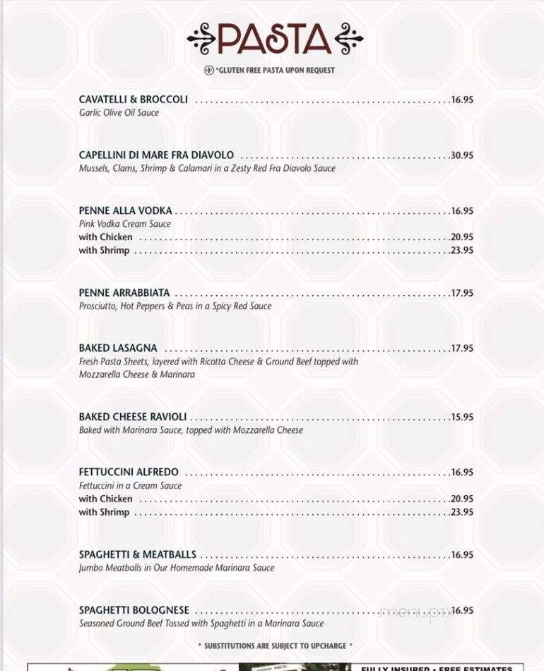 Randolph Diner - Randolph, NJ menu_pic