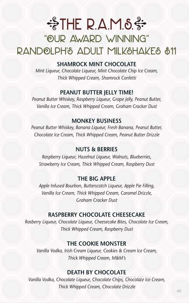 Randolph Diner - Randolph, NJ menu_pic