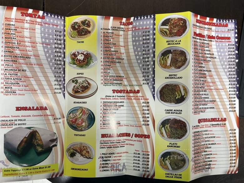 Taqueria Oaxaca - New York, NY menu_pic
