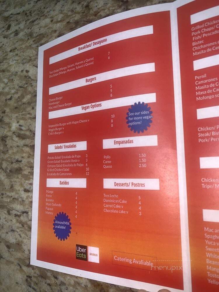 Latin Soul - Elizabeth, NJ menu_pic
