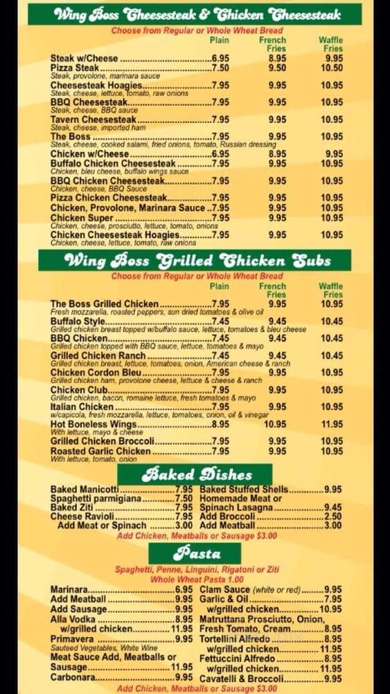 Tony Novante's - Union City, NJ menu_pic