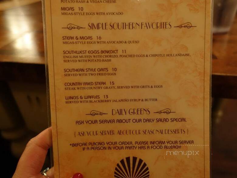 South House Bar & Restaurant - Jersey City, NJ menu_pic