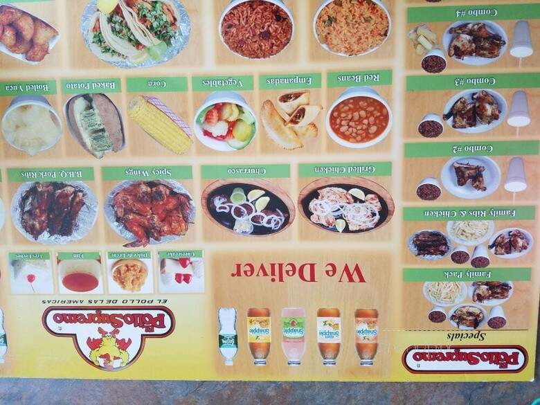 El Pollo Supremo - Jersey City, NJ menu_pic
