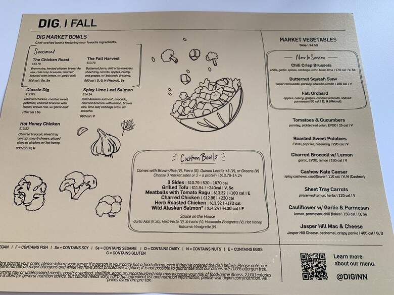 Dig Inn Seasonal Market - New York, NY menu_pic