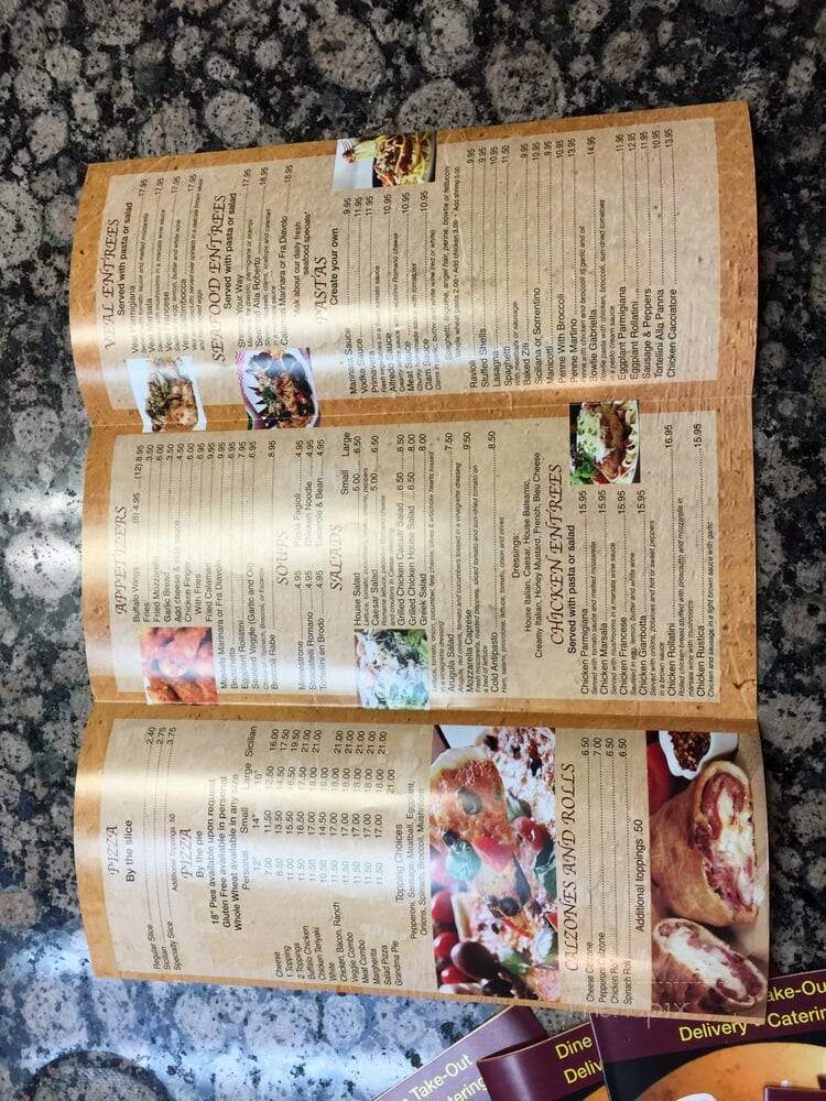 Ray's Brick Oven Pizza & Restaurant - Montvale, NJ menu_pic