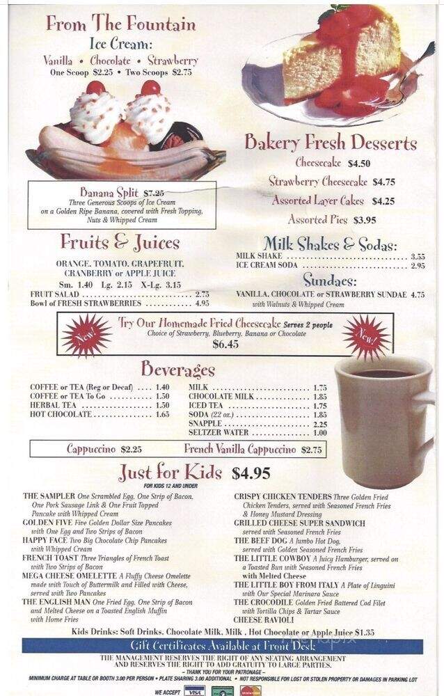 The Yellow Rose Diner - Keyport, NJ