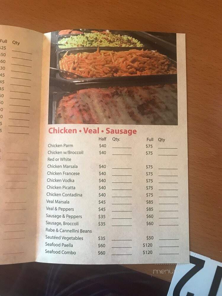 Frank's Pizza & Italian Restaurant - East Stroudsburg, PA menu_pic