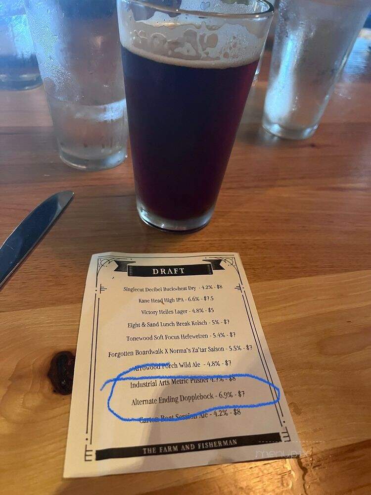 The Farm and Fisherman Tavern & Market - Cherry Hill, NJ menu_pic