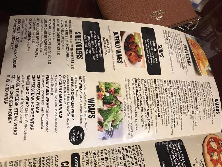 Jobstown Pizza and Grill - Jobstown, NJ menu_pic