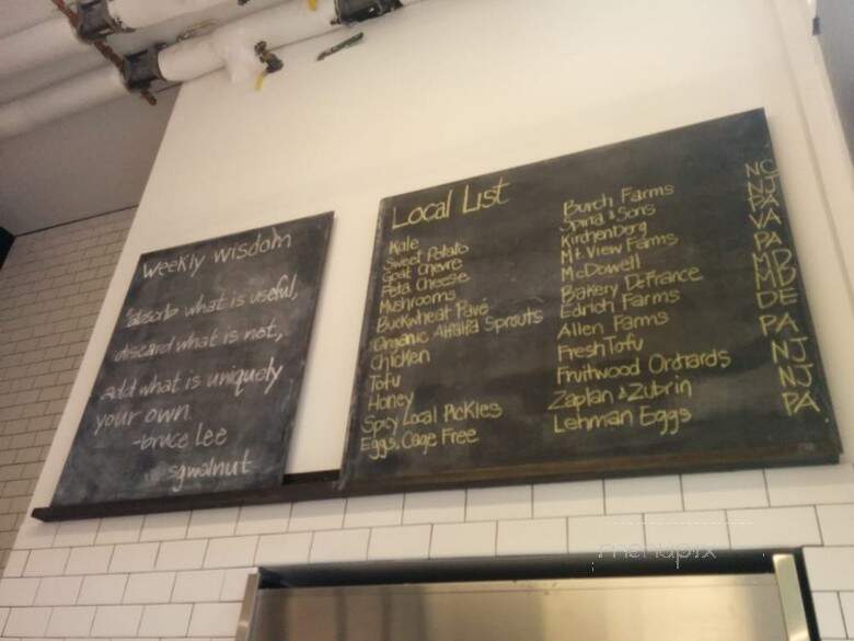 sweetgreen - Philadelphia, PA menu_pic