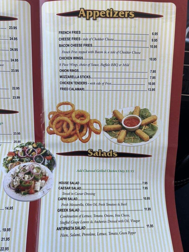 Jojo Pizza - Cape May, NJ menu_pic