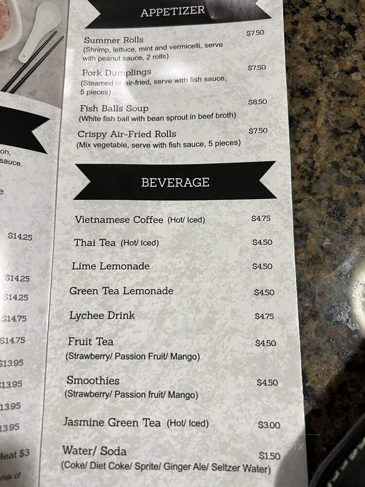 Quynh's Banh Mi - New York, NY menu_pic