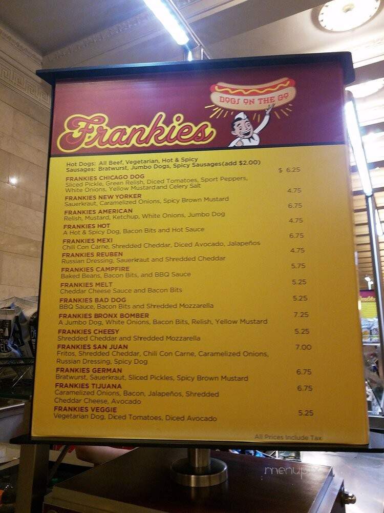 Frankies Dogs On The Go - New York, NY menu_pic