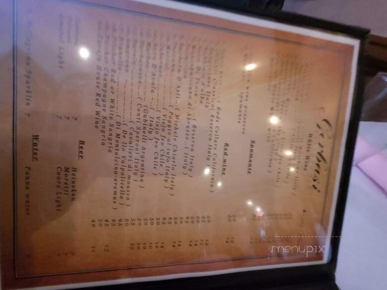 Gerbasi Ristorante - Bronx, NY menu_pic