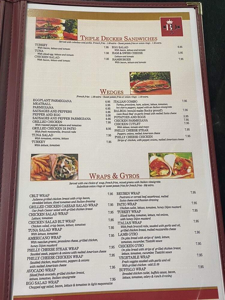 Burger Diner - Peekskill, NY menu_pic