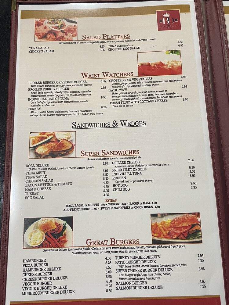 Burger Diner - Peekskill, NY menu_pic