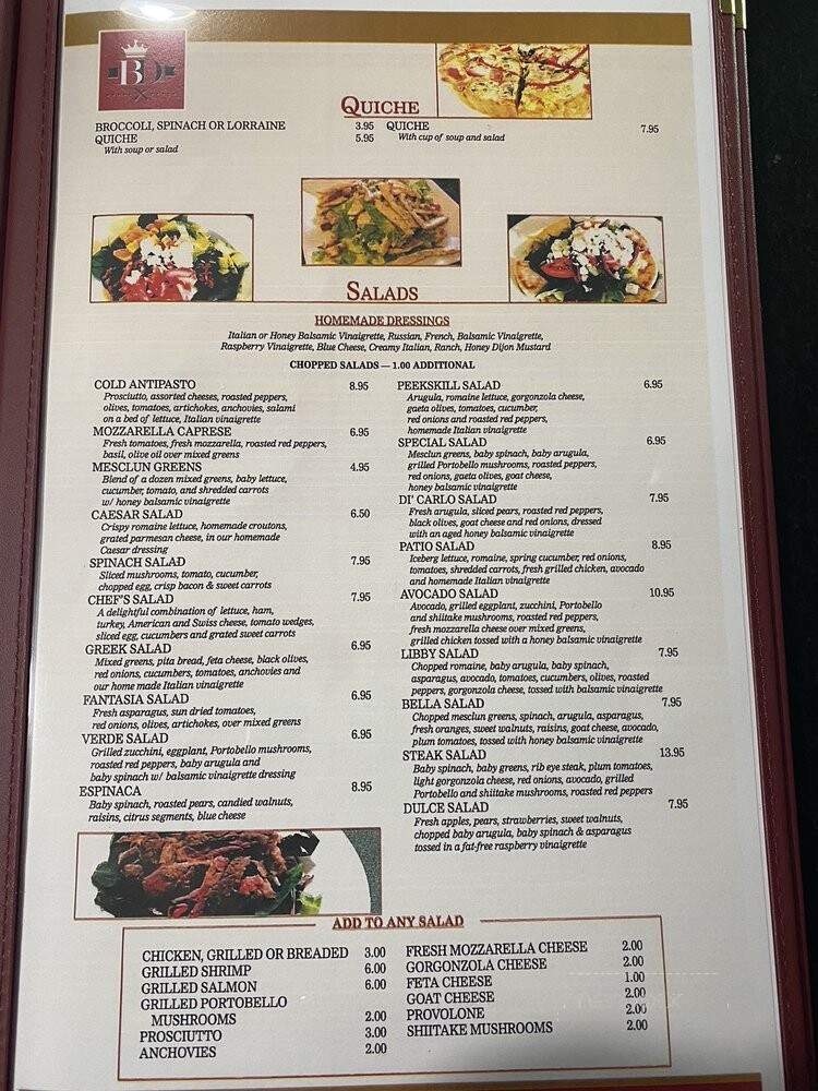Burger Diner - Peekskill, NY menu_pic