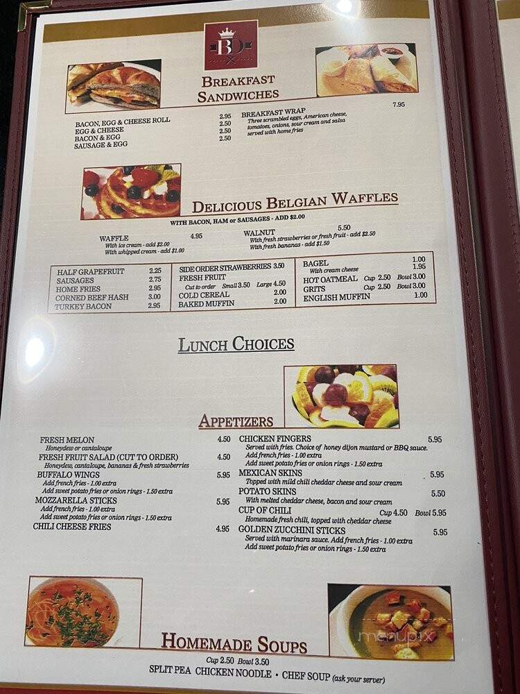 Burger Diner - Peekskill, NY menu_pic