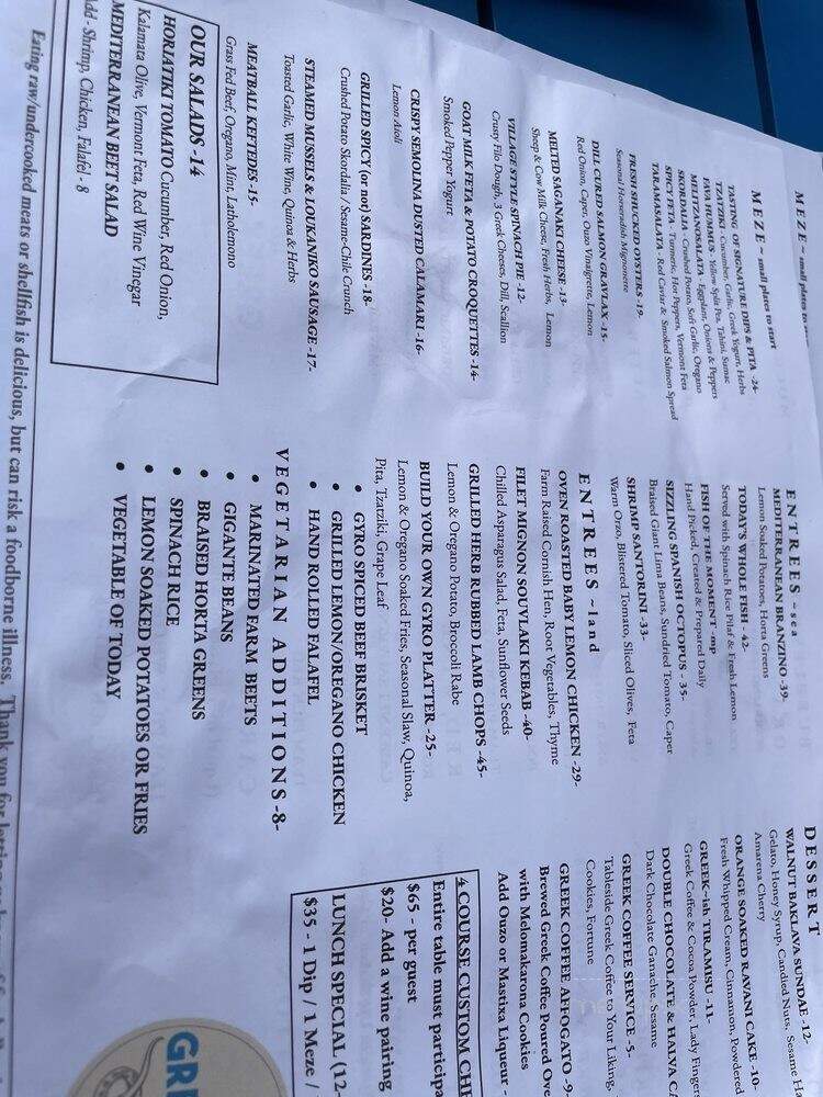 273 Kitchen - Harrison, NY menu_pic