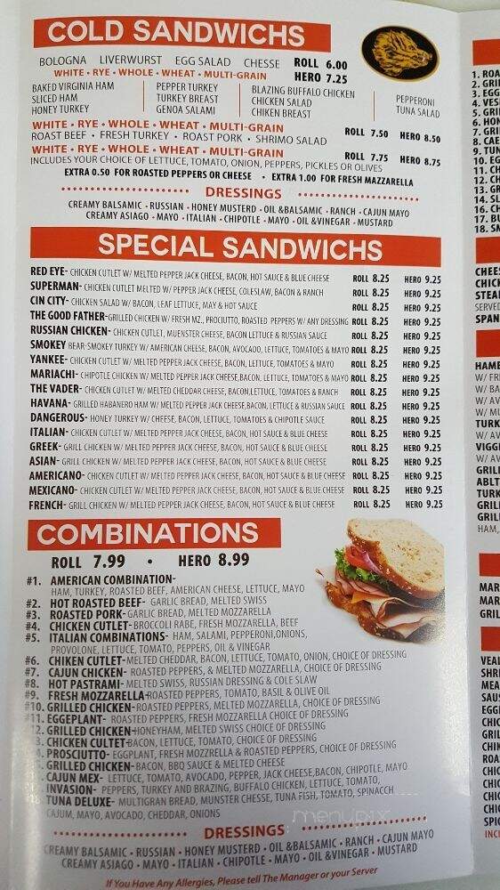 Twins Deli and Grill - Hartsdale, NY menu_pic