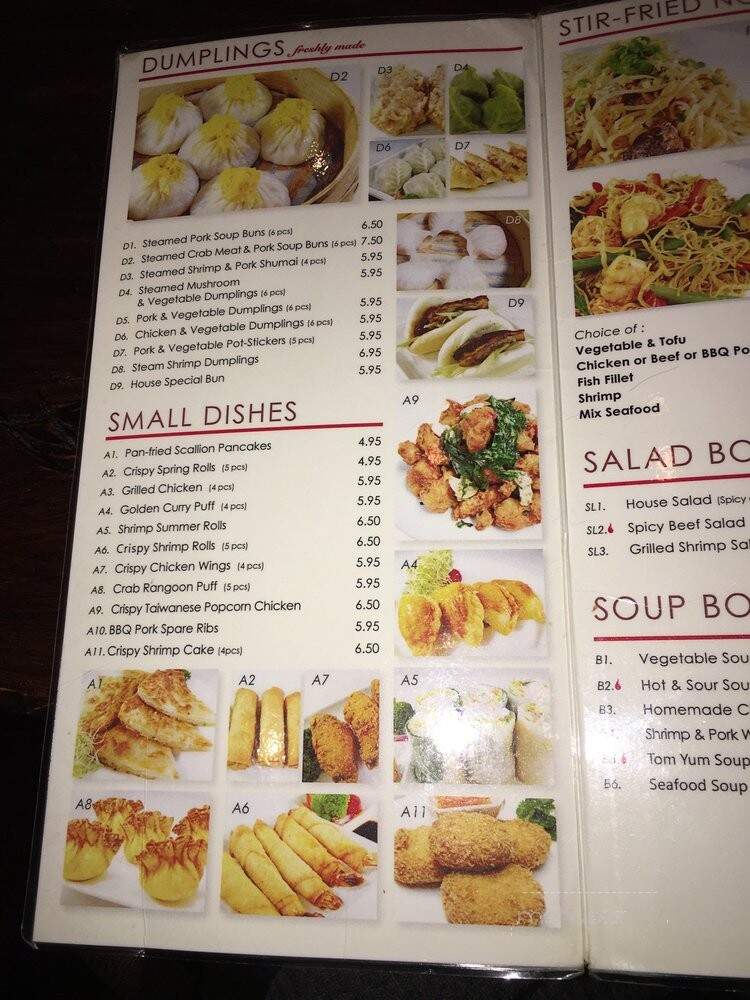 Dumpling + Noodle - Bronxville, NY menu_pic