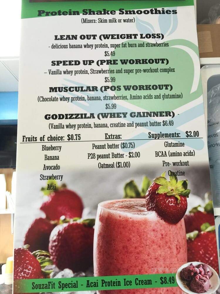 Souzafit Resturant - Mount Vernon, NY menu_pic