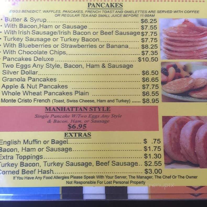 Pelham Cafe Diner - Pelham Manor, NY menu_pic