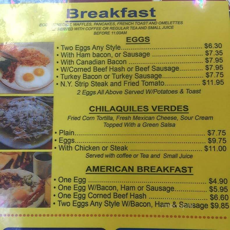 Pelham Cafe Diner - Pelham Manor, NY menu_pic
