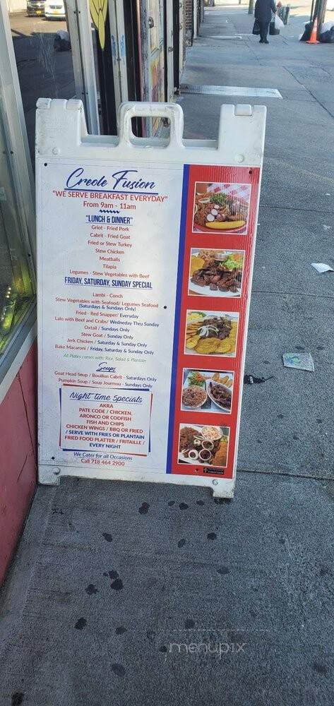 Creole Fusion - Queens Village, NY menu_pic