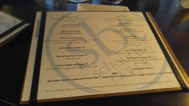 Schout Bay Tavern - Manhasset, NY menu_pic