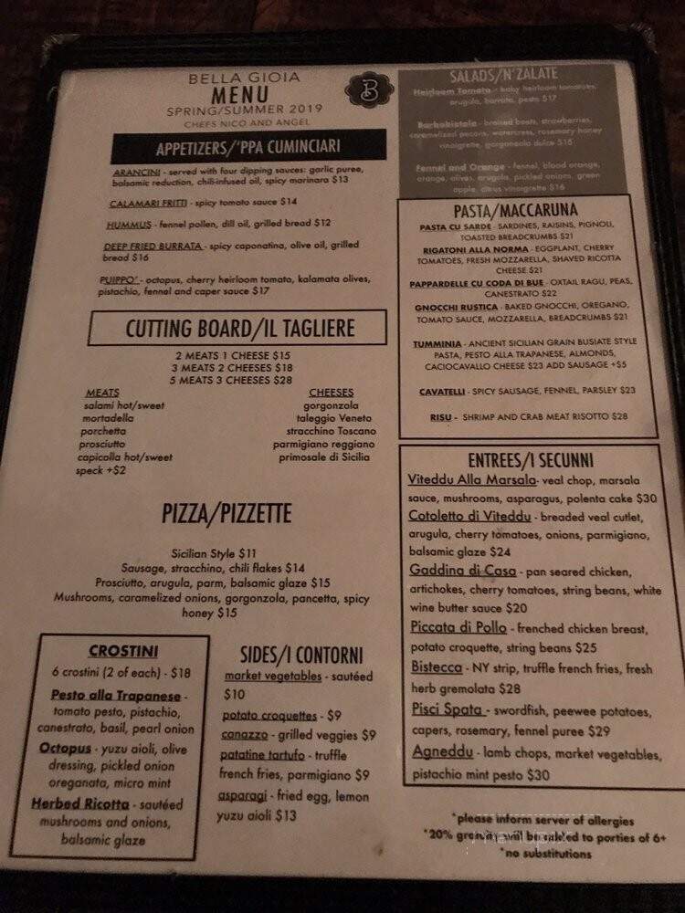 Bella Gioia - Brooklyn, NY