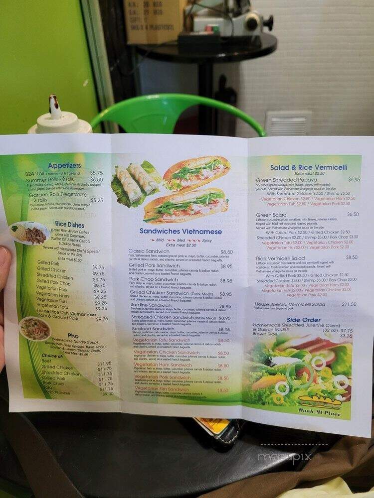 Banh Mi Place - Prospect Heights, NY menu_pic