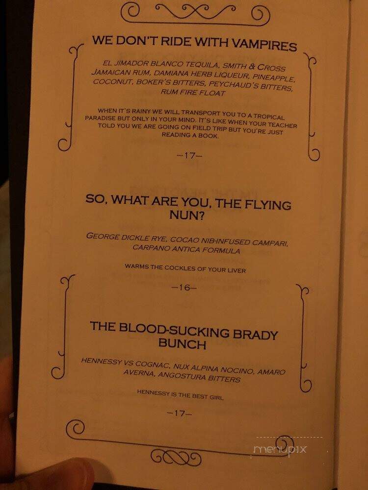 Pennyroyal - Seattle, WA menu_pic