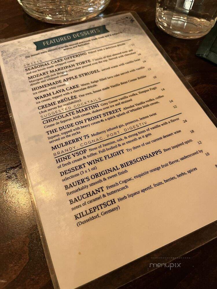 Mozart's Restaurant - Leavenworth, WA