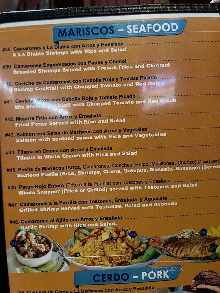 La Perla De Oriente Bar - Valley Stream, NY menu_pic