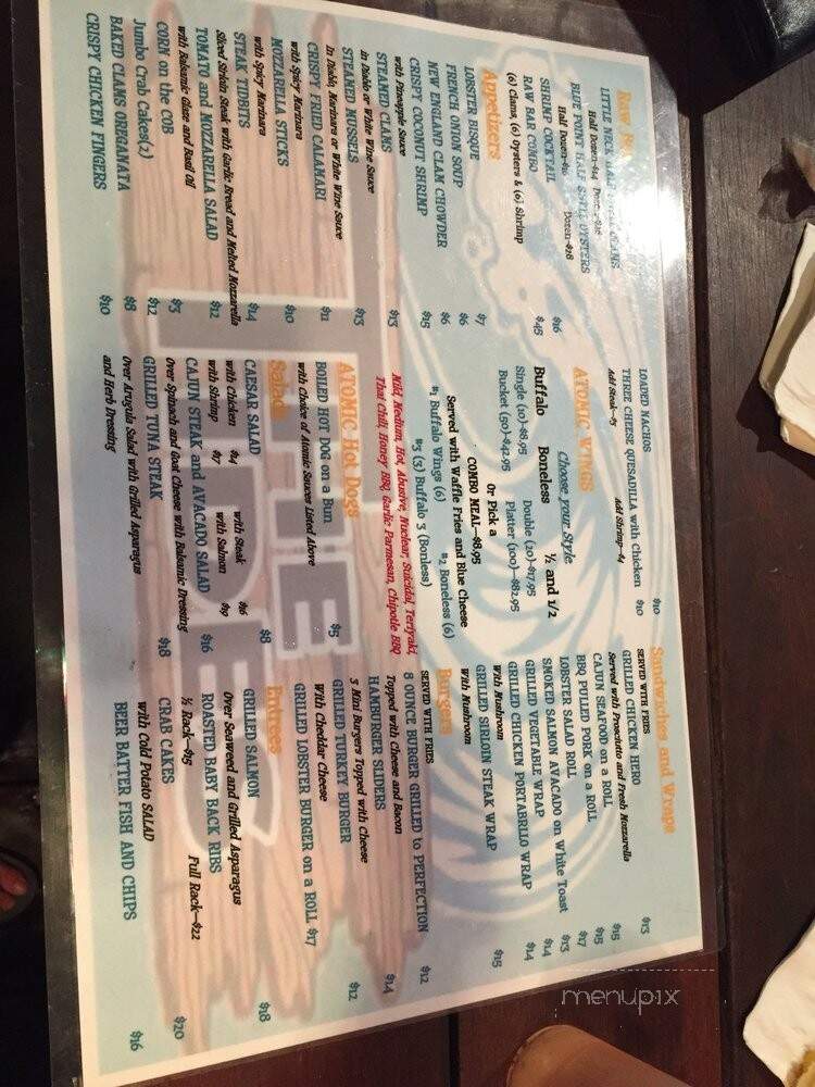 The Tides - Freeport, NY menu_pic