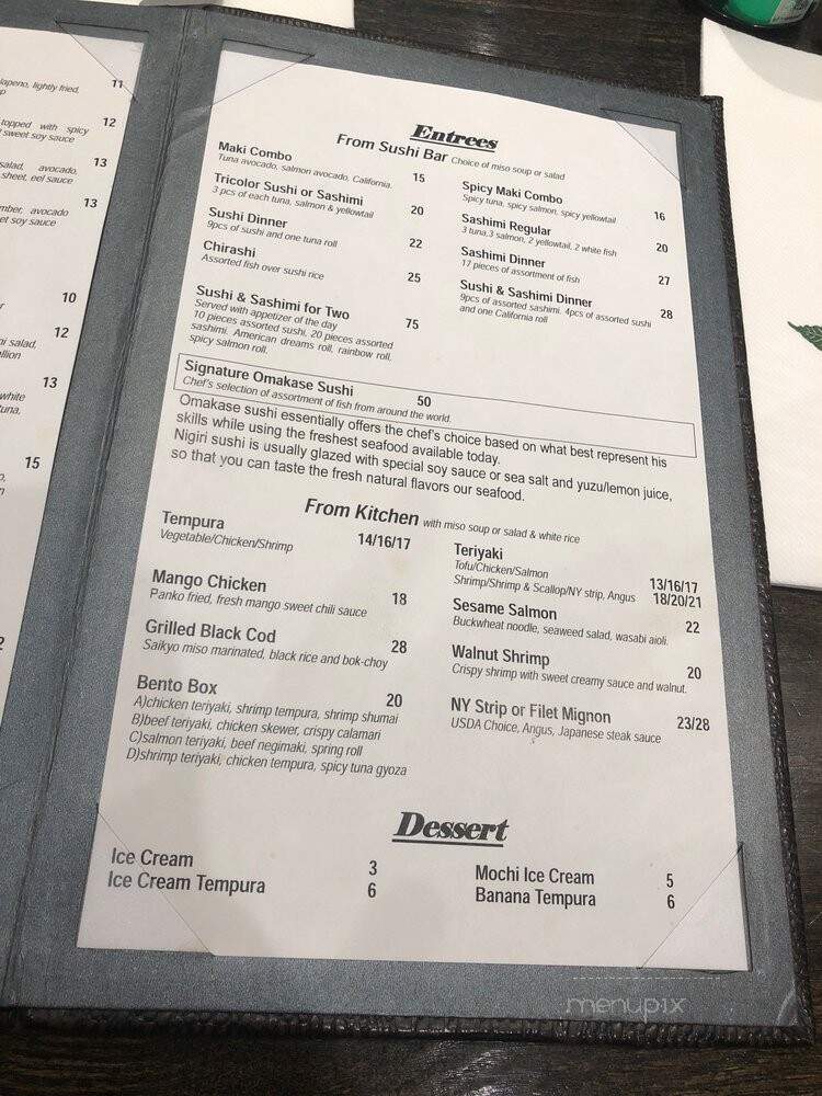 Sushi Ko - Merrick, NY menu_pic