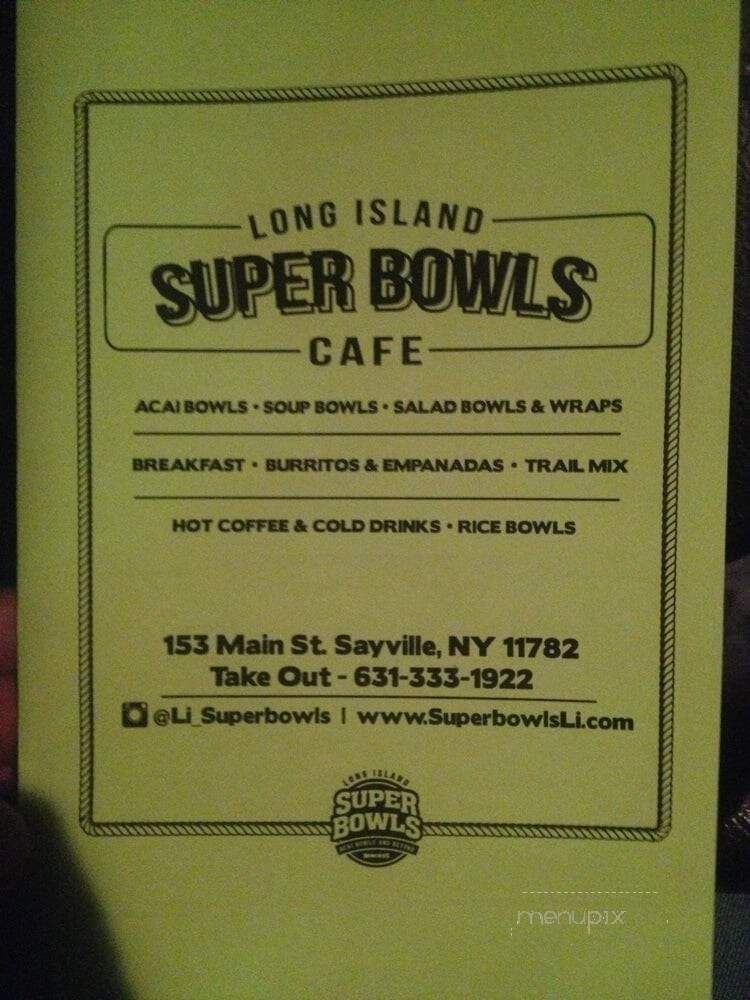 Super Bowls - Sayville, NY