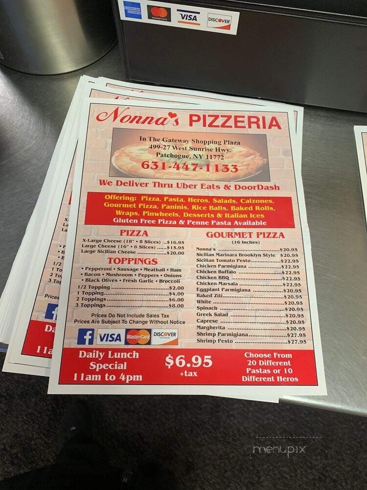 Nonna's Italian Pizzeria - Patchogue, NY