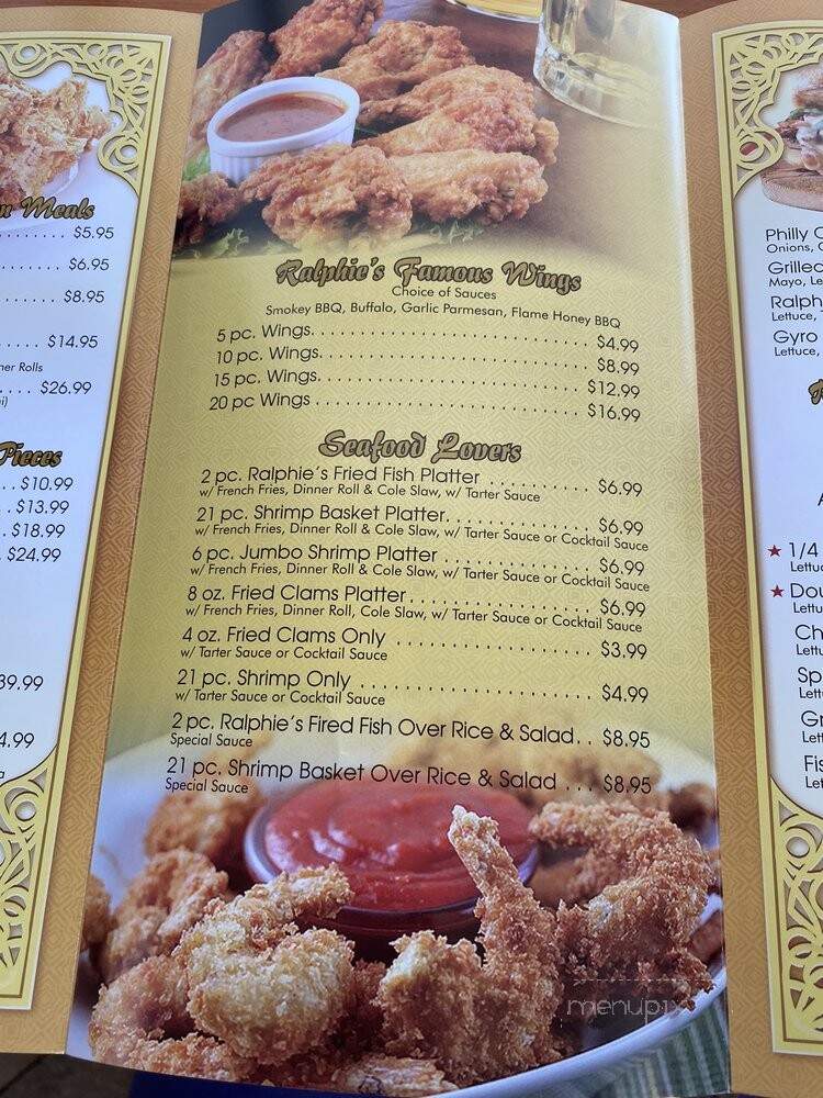 Ralphies Chicken and Gyro - Coram, NY menu_pic