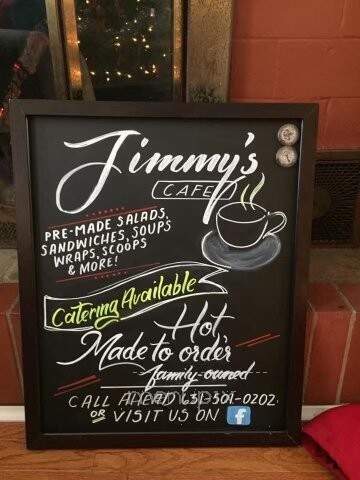 Jimmy's Cafe - Melville, NY menu_pic