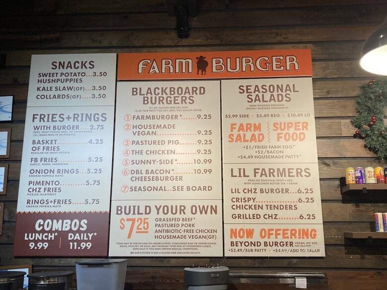 Farm Burger - Asheville, NC menu_pic