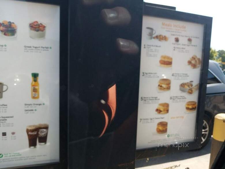 Chick Fil A - Moncks Corner, SC menu_pic