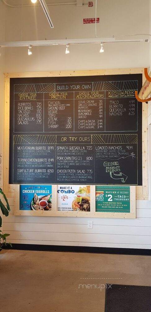 Gezzo's Surf & Grille - Locust Grove, GA menu_pic