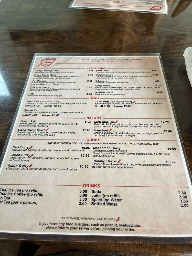 Red Curry Thai Restaurant - Marietta, GA