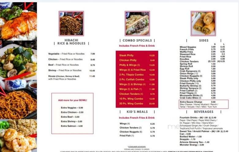 Hibachi Grill & Wings House - Norcross, GA menu_pic