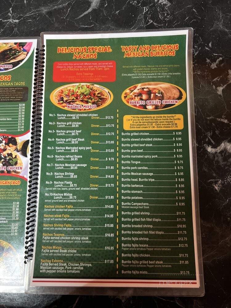 Tortas Ahogadas - Forest Park, GA menu_pic
